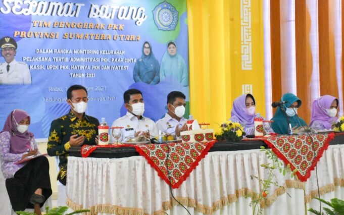 PKK Provsu, Himbau PKK Tebingtinggi Programkan Kegiatan Penanganan Covid-19