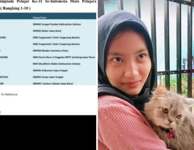 Inayah Putri Alifiah Putri Kesayangan Juara 2 Olimpiade Matematika Nasional