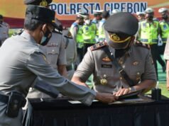 Kapolresta Cirebon Pimpin Sertijab Para Kasat dan Kapolsek