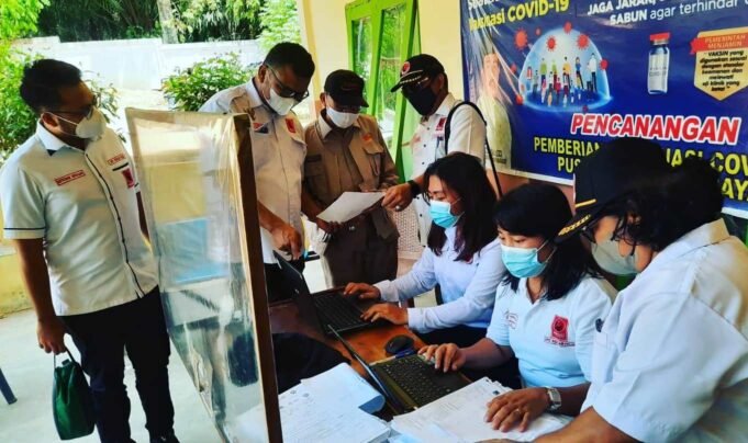 Ketua DPD Projo Riau Sonny Silaban,ST., Giat Laksanakan VAKSIN Masal Menjangkau 13.252 Warga