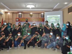 Menjaga Soliditas Dengan KB TNI, Kodim 0103/Aceh Utara Gelar Kegiatan “BINKATPUAN” Keluarga Besar TNI Tahun 2021