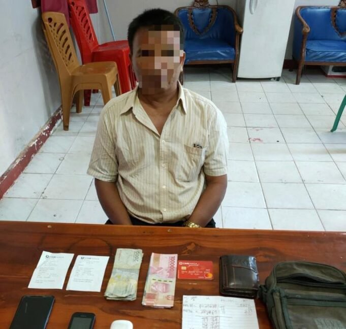 Pelaku Judi Togel di Cokok Polisi Mandau