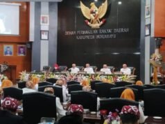 Peringati Hari Jadi Kabupaten Indramayu Ke 494 Tahun dilaksanakan dalam Rapat Paripurna