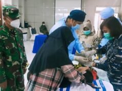 Peringati Hari Kesehatan TNI AL, Lanal Banten Gelar Khitanan Massal