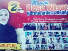 Sejahtrakan Ekonomi Program Wisata Situ Cikumpay, Masyarakat Dukung Kemenangan Kades Hj. Rusmiati Amor