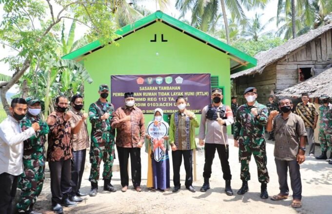 Usai Acara Penutupan, Dandim Bersama Wakil Walikota Lohkseumawe dan Forkopimda Tinjau Hasil TMMD
