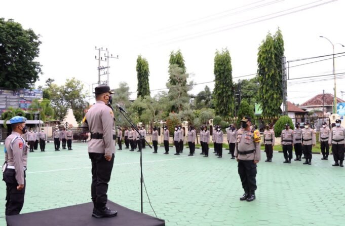 Apel Pam Pilkades, Kapolresta Banyuwangi Ikhlas dan Jaga Netralitas