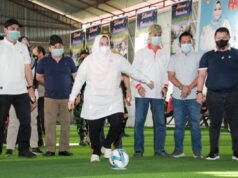 Bupati Bengkalis Buka Turnamen Futsal Camat Mandau