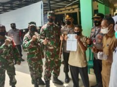 Dandim Bersama Kapolres Tinjau Pelaksanaan Vaksinasi di Puskesmas Kecamatan Simpang Keuramat