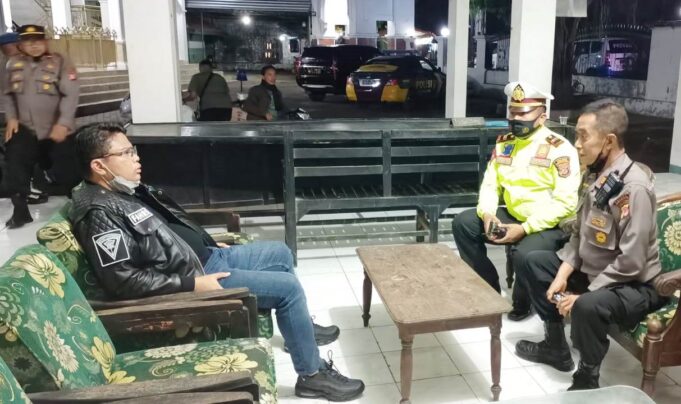 Desa Karangreja Kecamatan Suranenggala, Sasaran Patroli Team Beat 2 Pasca Pilwu Serentak Polres Cirebon Kota