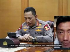 Kapolri Wujudkan Mimpi Teuku Tegar Atlet Peraih Emas PON Jadi Polisi