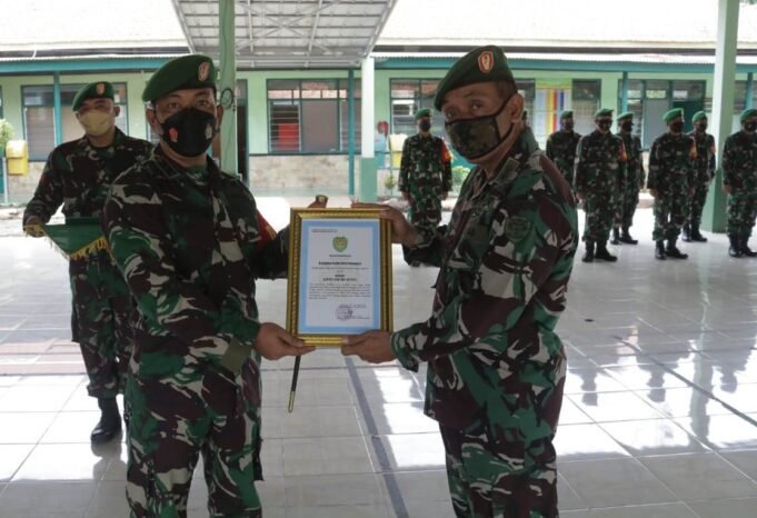 Kodim 0616/Indramayu, Laksanakan Upacara Penyerahan Jabatan dan Pelepasan di lingkungannya