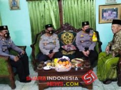Mempererat Tali Silaturahmi, Kapolres Gresik Sambangi Pemangku Ponpes