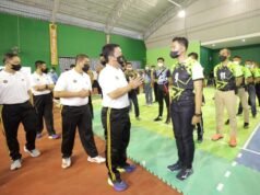 Memperingati Hari Pahlawan 2021 Polda Jawa Timur Gelar Lomba Olahraga, Irjen Nico : Jaga Sportivitas Antar Peserta