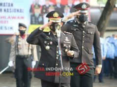 Memperingati Hari Pahlawan, Kapolres Gresik Mengingatkan Covid-19 Belum Berakhir