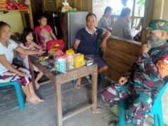 Percepat Memutus Penularan Virus Covid-19, Babinsa Koramil 10/Lolowau Tetap Menghimbau Masyarakat Patuhi Protokol Kesehatan