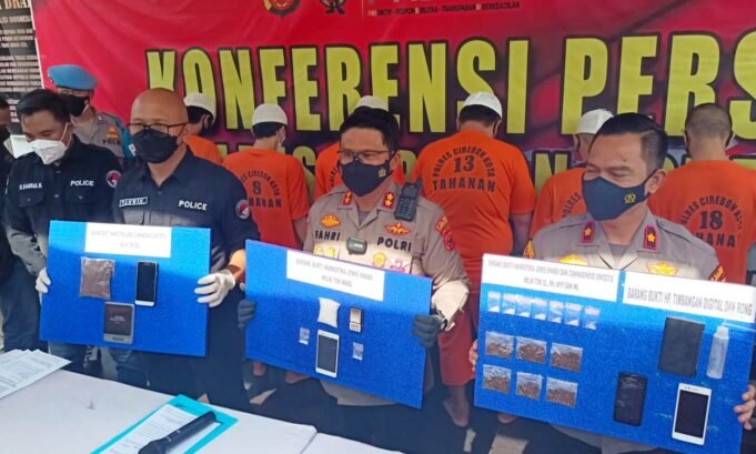 Sat Narkoba Polres Ciko Ungkap Enam Kasus Penyalahgunaan Narkotika Jenis Sabu dan Tembakau Sintetis dalam Sepekan