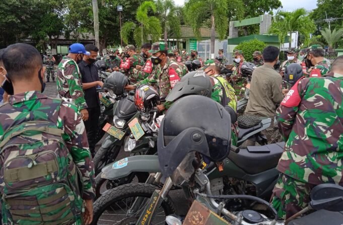 Tingkatkan Kedisiplinan, Kodim 0616/Indramayu Cek Randis