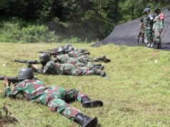 Anggota Kodim 0616/Indramayu Rutin Latihan Tembak Guna Pelihara Keterampilan