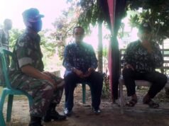 Dandim 0426 Tulang Bawang Lakukan Pengamanan dan Pendampingan Terhadap Pelaksanaan Rangkaian Natal 2021