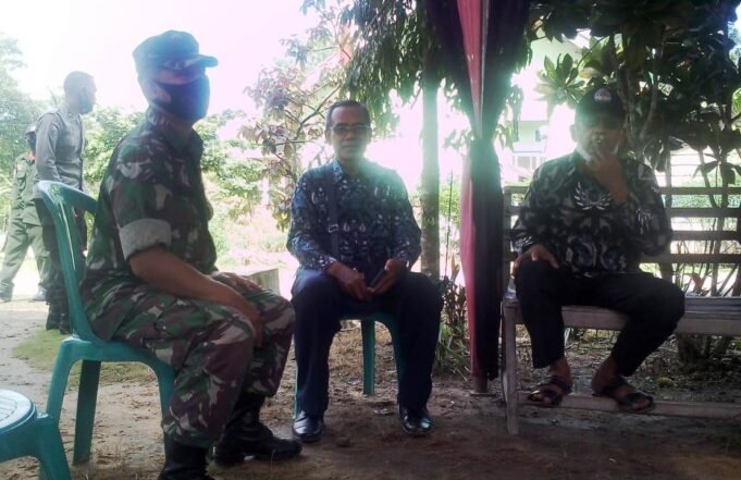 Dandim 0426 Tulang Bawang Lakukan Pengamanan dan Pendampingan Terhadap Pelaksanaan Rangkaian Natal 2021