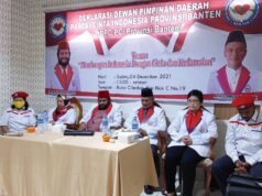 Hendrik Yance Udam Hadiri Deklarasi dan Rapat Konsolidasi DPD Partai Cinta Indonesia Provinsi Banten