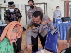Kapolresta Cirebon Monitoring Vaksinasi Massal di Sejumlah Lokasi