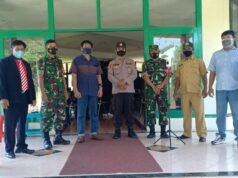 Tiga Pilar Laksanakan PAM Natal di Rumah Ibadah Kantor Pemasaran Perum Kota Damai