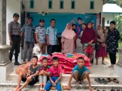Sambut Tahun Baru 2022, PT PCR Salurkan Bantuan Paket Sembako Bagi Masyarakat