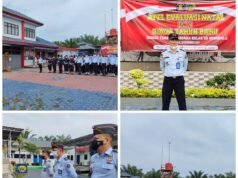 Ini Penegasan Karutan Kelas IIB Menggala Pada Gelar Apel Evaluasi Natal dan Siaga Tahun Baru
