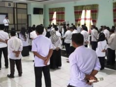Kakanwil ingatkan ASN Kanwil Kemenag Sulbar Disiplin dan Satu Barisan