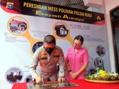 Kapolda Riau Resmikan Penggunaan Mess Polwan “Ekayasi Anindya”