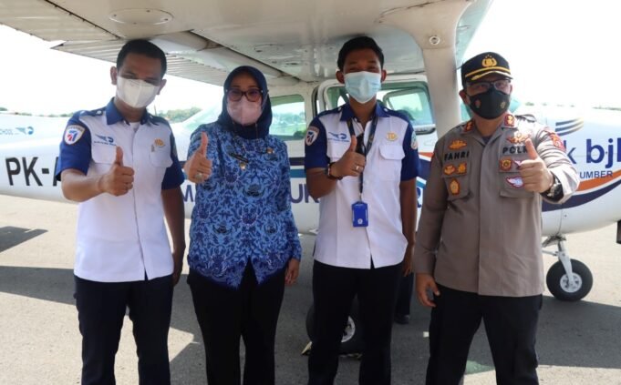 Kapolres Cirebon Kota Hadiri Peresmian Operation License Alfa Flying School 141 dan 91