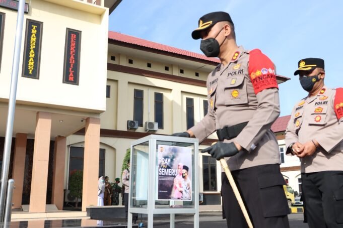 Kapolres Lhokseumawe Galang Dana Bantu Korban Erupsi Gunung Semeru