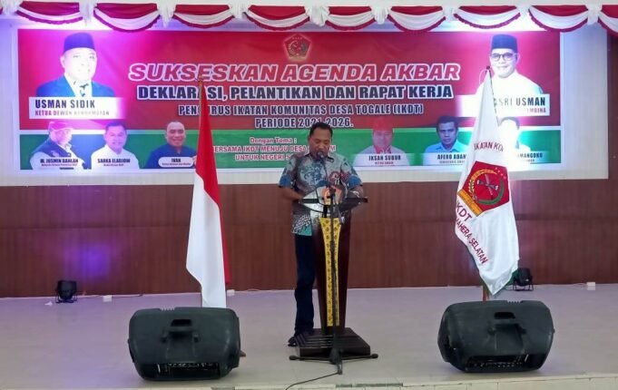 Ketua Dewan Kehormatan Ikut Serta Hadir Deklarasi Sekaligus Melantik Ketua UMUM IKDT Halsel