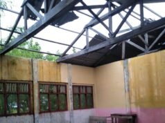 Kondisi Gedung SD Negeri No 075079 Baruyu Lasara Nias Selatan, Mengancam Keselamatan Siswa Belajar