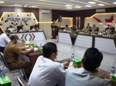 Wakapolda Aceh Pimpin Rakor Lintas Sektor Pengamanan Nataru