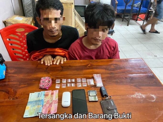 Bandar Narkoba Dicegat Polisi Mandau Saat Mengandarai Mobil, Bawa 6.35 Gram Shabu