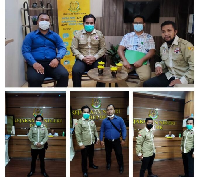 Kejaksaan Negeri Depok Sambut Baik Kunjungan DPP LSM BAKORNAS