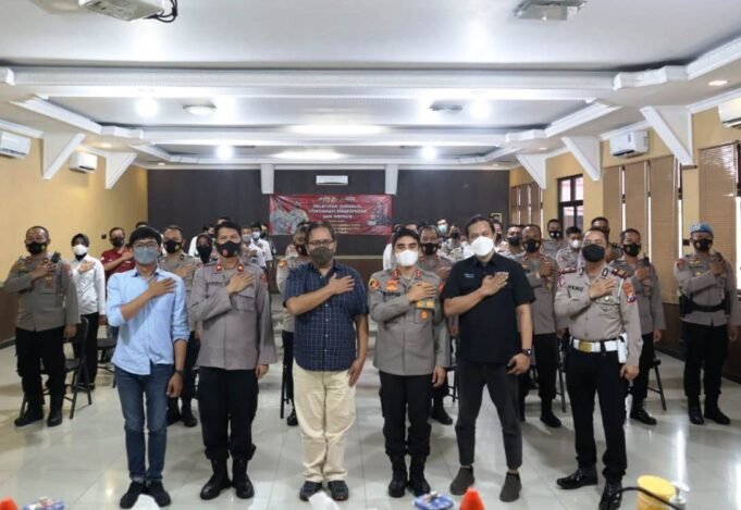 Menuju Era Police 4.0, Polresta Mojokerto Gelar Pelatihan Kehumasan