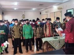Pejabat Fungsional di Lingkungan Kemenag Indramayu di Lantik