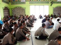 Personel Polres Tulang Bawang Menerima Wawasan Kebangsaan