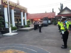 Tingkatkan Pelayanan Prima pada Masyarakat, Sat Lantas Polres Ciko Apel Pagi Jam 05.30 WIB