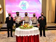 Syukuran HUT Satpam ke 41, Kapolda Jatim : Libatkan Satpam Dalam Penegakan Prokes di Lingkungan Kerja