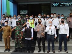 Kapolres Gresik Dampingi Forkopimda Jawa Timur Tinjau Langsung Dua Pabrik Minyak di Gresik