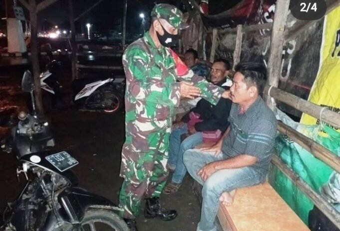 Indramayu Masuk PPKM Level 3, Kodim 0616 Rutin Imbau Masyarakat Taati Prokes