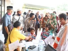 Kapolres Tinjau Lokasi Vaksinasi Dosis1,2 dan Booster di Kota Tanjungbalai