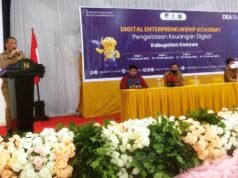 Sekda Konawe : Pelatihan DEA Menjadi Peluang Bagi Pelaku Usaha Dalam Era 4.0