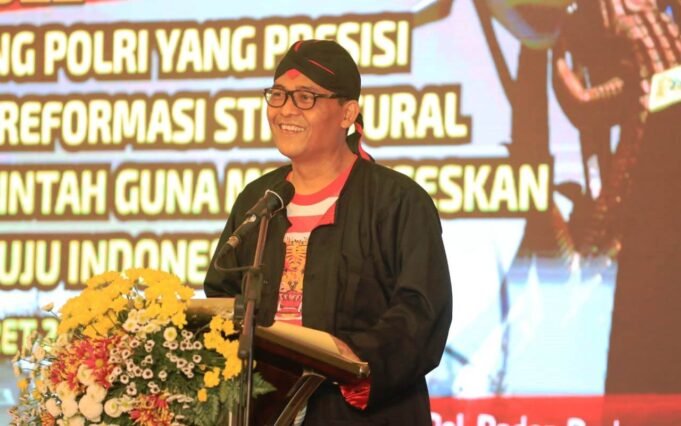 Buka Rakenis dengan Pakaian Reog Ponorogo, Slog Polri Siap Mendukung Pemulihan Ekonomi Nasional