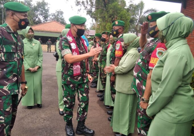 Danrem 063/SGJ Bersama Jajaran Kunjungi Kodim 0616 Indramayu